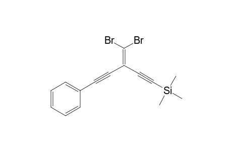 3-(Dibromomethylidene)-1-phenyl-5-(trimethylsilyl)penta-1,4-diyne