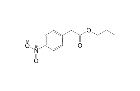 Propyl 3-(4-nitrophenyl)acetate