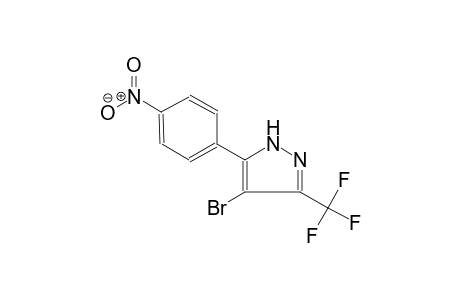 1H-pyrazole, 4-bromo-5-(4-nitrophenyl)-3-(trifluoromethyl)-