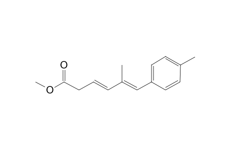 (3E,5E)-5-methyl-6-(4-methylphenyl)hexa-3,5-dienoic acid methyl ester