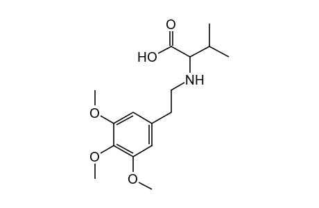 DL-N-(3,4,5-TRIMETHOXYPHENETHYL)VALINE