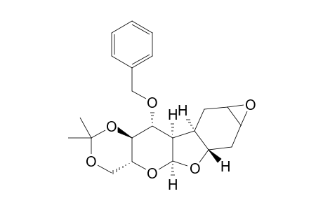 7,7-Dimethyl-2,3-epoxy-1,4,4a,5,5a,9,9a,10a,11a-octahydro-6,8,10,11-tetraoxacbenzo[a]fluoren-5-yl benzyl ether
