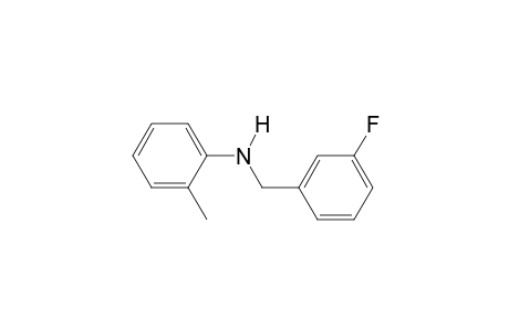 N-(3-Fluorobenzyl)-2-methylaniline