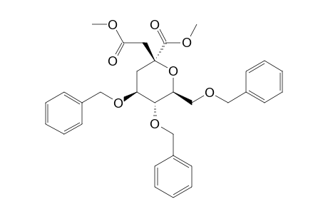METHYL-3,7-ANHYDRO-5,6,8-TRI-O-BENZYL-2,4-DIDEOXY-3-METHOXYCARBONYL-D-GLUCO-OCTONATE
