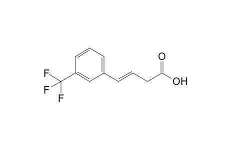 (E)-4-(m-Trifluoromethylphenyl)but-3-enoic acid