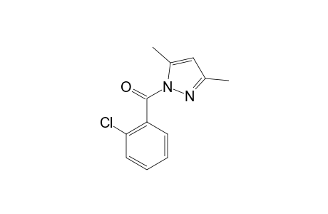 (2-chlorophenyl)(3,5-dimethyl-1H-pyrazol-1-yl)methanone