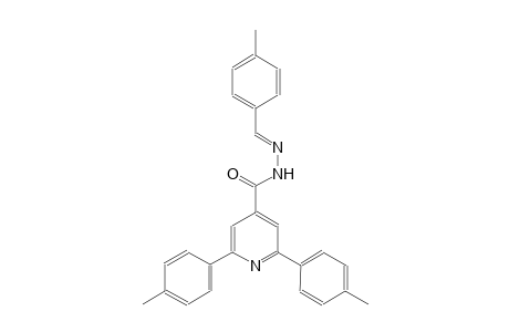 2,6-bis(4-methylphenyl)-N'-[(E)-(4-methylphenyl)methylidene]isonicotinohydrazide