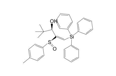 (Ss,R)-(E)-4,4-Dimethyl-2-(p-tolylsulfinyl)-1-(triphenylsilyl)-1-penten-3-ol
