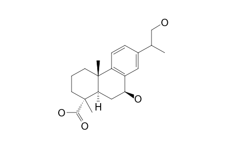 7-beta,16-Dihydroxy-dha;7-beta,16-dihydroxydehydroabietic_acid