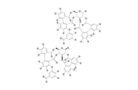 BIS-2,3-HEXAHYDROXY-DIPHENOYL-4,6-O-SANGUISORBOYL-ALPHA/BETA-GLUCOPYRANOSIDE