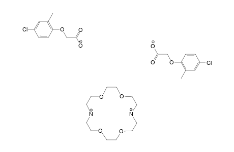 1,4,10,13-TETRAOXA-7,16-DIAZONIUMCYCLO-OCTADECANE-BIS-(4-CHLORO-2-METHYL-PHENOXYACETATE)