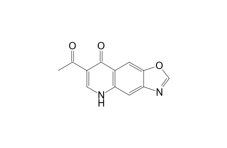 7-Acetyl-8-oxo-oxazolo[5,4-g]quinoline
