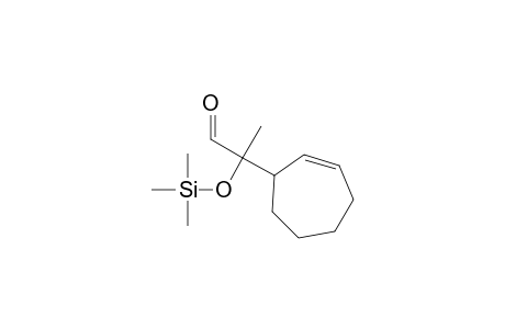 2-(2-cycloheptenyl)-2-(trimethylsiloxy)propanal