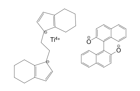 [(R,R)-Ethylenebis(4,5,6,7-tetrahydro-1-indenyl)]titanium(IV) (R)-1,1'-binaphthyl-2,2'-diolate