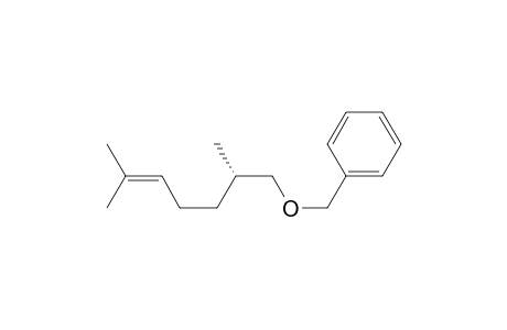 (S)-(-)-2,6-Dimethyl-7-(phenylmethoxy)-2-heptene