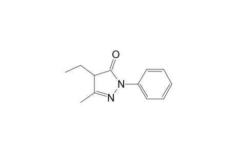 4-Ethyl-5-methyl-2-phenyl-2-pyrazolin-3-one