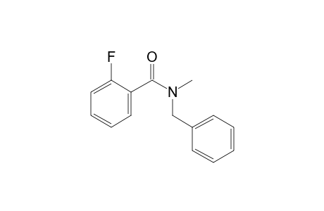 Benzamide, 2-fluoro-N-benzyl-N-methyl-