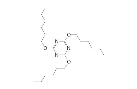 1,3,5-Triazine, 2,4,6-tris(hexyloxy)-