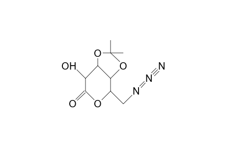 6-Azido-6-deoxy-3,4-O-isopropylidene-D-altrono-1,5-lactone