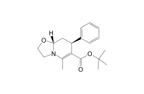 t-Butyl 7-phenyl-5-methyl-2,3,8,8a-tetrahydro-7H-oxazolo[3,2-a]pyridin-6-carboxylate