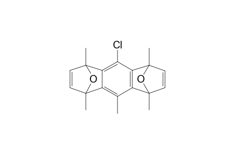 1,4:5,8-Diepoxyanthracene, 9-chloro-1,4,5,8-tetrahydro-1,4,5,8,10-pentamethyl-