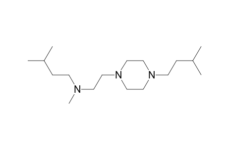 1-(2-(N-Isopentyl,N-methylamino)ethyl)-4-isopentylpiperazine