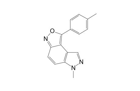 6-Methyl-1-(p-tolyl)-6H-isoxazolo[4,3-e]indazole
