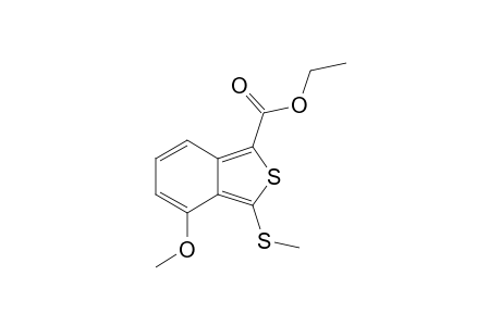 4-Methoxy-3-(methylthio)-2-benzothiophene-1-carboxylic acid ethyl ester