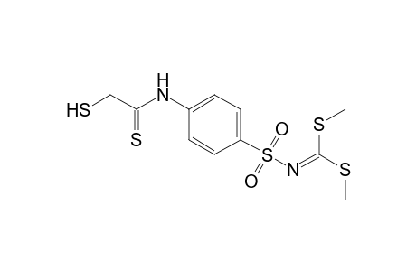 Dimethyl N-(4-Thiomethylthiocarbonylaminophenylsulphonyl)dithiocarbonimidate