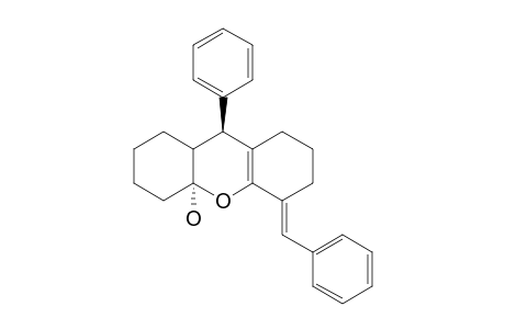 RACEMIC-(5E)-5-BENZYLIDENE-9-BETA-PHENYL-TRANS-4A-1,2,3,4,4A,5,6,7,8,9A-DECAHYDROXANTHEN-4A-ALPHA-OL