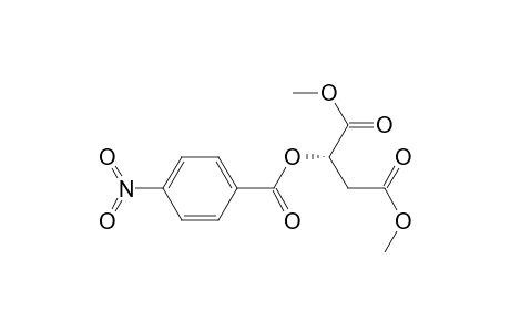 Butanedioic acid, [(4-nitrobenzoyl)oxy]-, dimethyl ester, (S)-