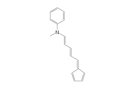 Aniline, N-(5-cyclopentadienylidene-1,3-pentadienyl)-N-methyl-