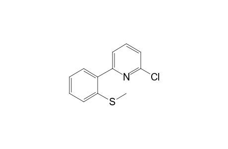 2-Chloranyl-6-(2-methylsulfanylphenyl)pyridine