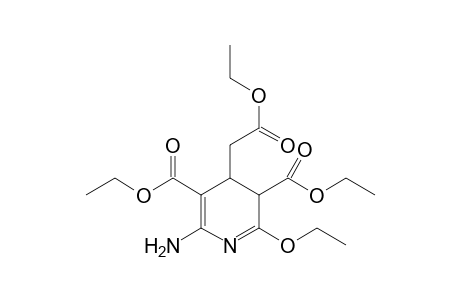 Diethyl 6-amino-2-ethoxy-4-(2-ethoxy-2-oxoethyl)-3,4-dihydropyridine-3,5-dicarboxylate