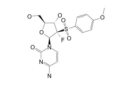 2'-DEOXY-2'-(S)-FLUORO-2'-[(4-METHOXYPHENYL)-SULFONYL]-CYTIDINE