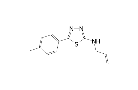N-allyl-5-(4-methylphenyl)-1,3,4-thiadiazol-2-amine