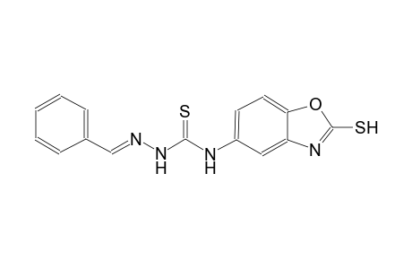 benzoxazole, 2-mercapto-5-[[[(2E)-2-(phenylmethylene)hydrazino]carbonothioyl]amino]-