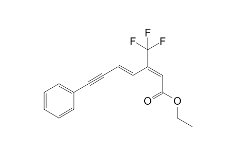 Ethyl (2E,4E)-3-(trifluoromethyl)-7-phenylhepta-2,4-dien-6-yn-1-oate