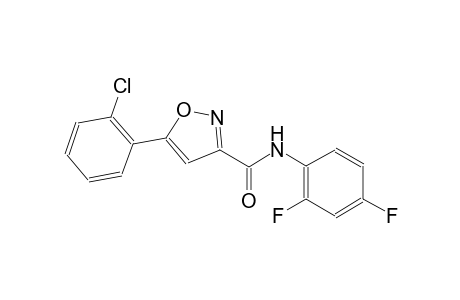 3-isoxazolecarboxamide, 5-(2-chlorophenyl)-N-(2,4-difluorophenyl)-