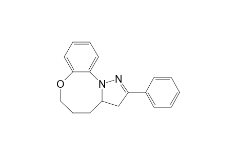 3H-Pyrazolo[5,1-e][1,6]benzoxazocine, 3a,4,5,6-tetrahydro-2-phenyl-