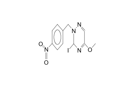 2-(4-nitrobenzyl)-3-iodo-5-methoxy-2,3-dihydro-1,2,4-triazine