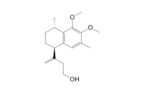 3-((1R,4S)-5,6-Dimethoxy-4,7-dimethyl-1,2,3,4-tetrahydronaphthalen-1-yl)but-3-en-1-ol