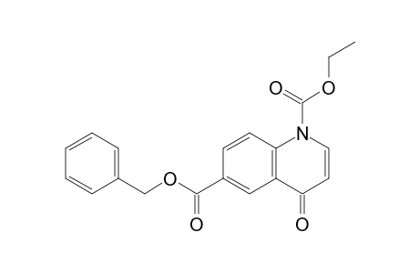 4-ketoquinoline-1,6-dicarboxylic acid O6-benzyl ester O1-ethyl ester