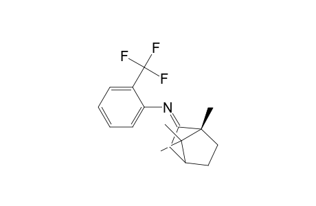 (E)-N-[(1R)-Bornan-2-ylidene]-2-(trifluoromethyl)aniline