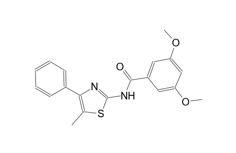 benzamide, 3,5-dimethoxy-N-(5-methyl-4-phenyl-2-thiazolyl)-