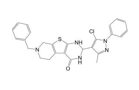 7-benzyl-2-(5-chloro-3-methyl-1-phenyl-1H-pyrazol-4-yl)-2,3,5,6,7,8-hexahydropyrido[4',3':4,5]thieno[2,3-d]pyrimidin-4(1H)-one