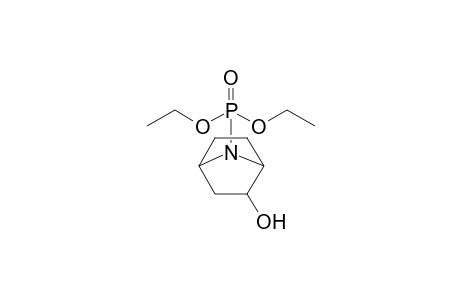 (2-endo-Hydroxy-7-azabicyclo[2.2.1]hept-7-yl)phosphonic acid diethyl ester
