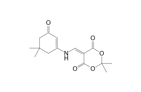 5-[[(3-keto-5,5-dimethyl-cyclohexen-1-yl)amino]methylene]-2,2-dimethyl-1,3-dioxane-4,6-quinone
