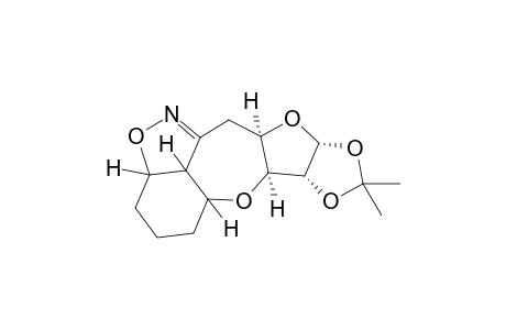 2,3-Isopropylidenedioxy-2,3,3a,10a-tetrahydrofuran[4,5-b][1,2]oxazolo[ef]oxepanocyclohexane isomer