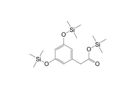 Benzeneacetic acid, 3,5-bis[(trimethylsilyl)oxy]-, trimethylsilyl ester
